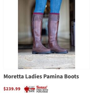 Women's Pamina Over the Knee Brown Riding Boots